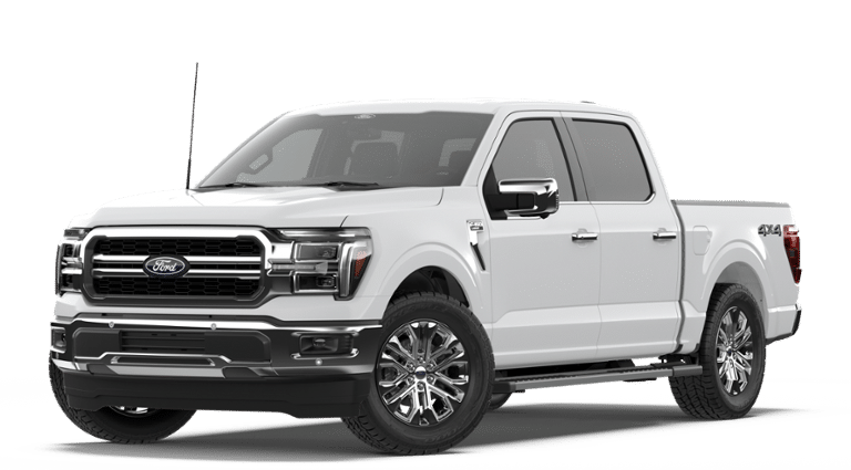 2026 Ford F-150 LARIAT 4WD SUPERCREW 6.5 in Oxford White Yz — front three-quarter view
