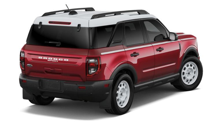 2026 Ford Bronco Sport — rear three-quarter view