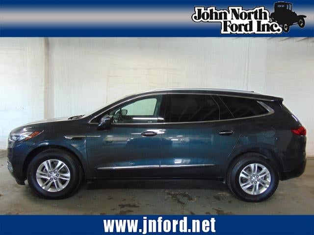2020 Buick Enclave Premium in Dark Slate Metallic (Gpa) — front three-quarter view